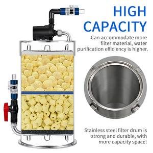 WEEKAQUA Sound off réservoir <span class=keywords><strong>de</strong></span> poissons filtre externe seau filtre avec filtre coton pompe à eau tuyau d'eau réservoir <span class=keywords><strong>de</strong></span> poissons soleil <span class=keywords><strong>aquarium</strong></span> - Product Image 4