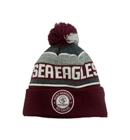 Casquette en tricot à pompon personnalisée, faible MOQ, coloris hiver, patch badge, 100% acrylique, bonnet d'extérieur de haute qualité, toucher doux