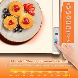 Gelende Beste Prijs Beige Voedsel Verwarming Pad Verwarming Mat Fabriek Groothandel Elektrische Verwarming Lade Voor Buffet Party - Product Image 2