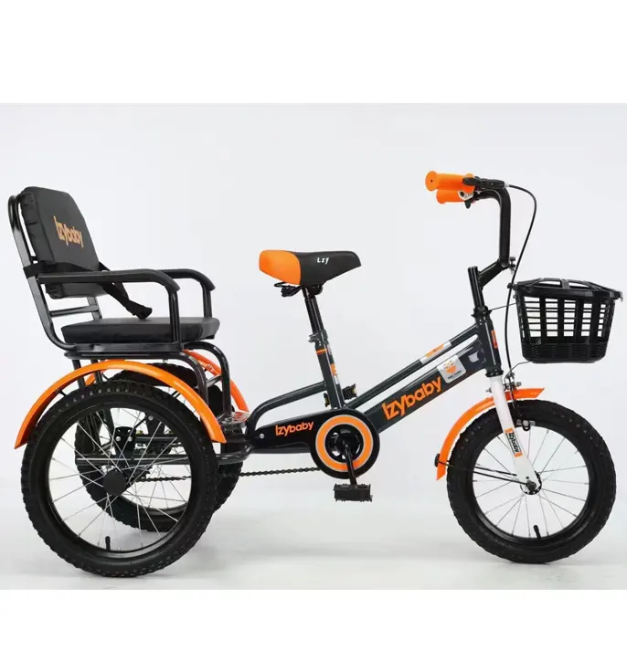 12 "/16"/20 "Baby Driewieler Rijden Op Trike Trendy Fiets Schuimwielen Goedkoop 1-5 Jaar Baby Driewieler Fiets Met Opbergmand