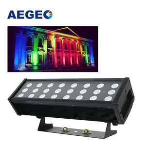 Outdoor ip65 Led Wall Washer Light 24 Leds 15 Watt rgbwa 10w Wall Washer For Building Decoration