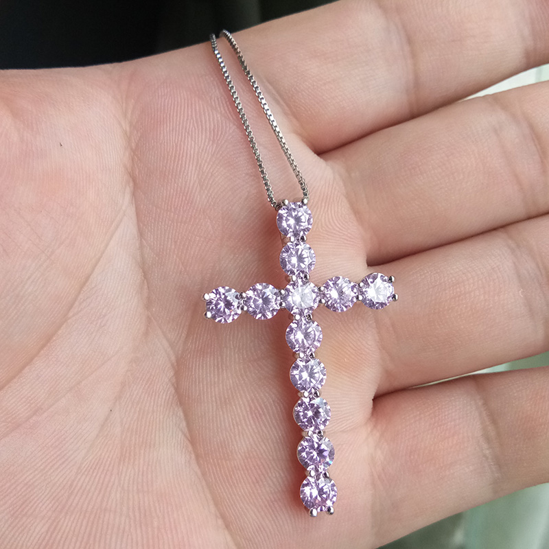box chain pink silver
