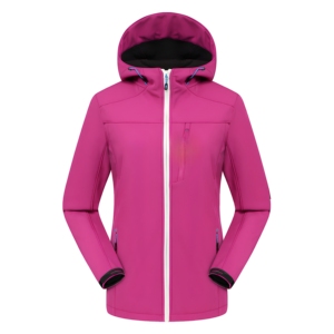 Chaqueta de viaje al por mayor, chaqueta softshell de poliéster de 300 g/m², chaqueta de golf con logotipo personalizado para minoristas estadounidenses de artículos para exteriores - Product Image 1