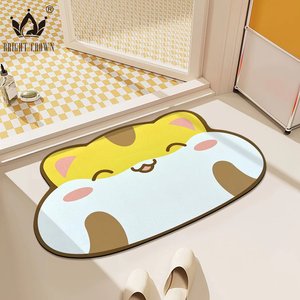 Conception <span class=keywords><strong>de</strong></span> bande dessinée séchage rapide imprimé tapis <span class=keywords><strong>de</strong></span> sol absorbant l'eau tapis <span class=keywords><strong>de</strong></span> <span class=keywords><strong>salle</strong></span> <span class=keywords><strong>de</strong></span> <span class=keywords><strong>bain</strong></span> antidérapant tapis - Product Image 6