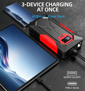 <span class=keywords><strong>Arrancador</strong></span> <span class=keywords><strong>de</strong></span> Coches Portátil <span class=keywords><strong>de</strong></span> 6000 mAh, <span class=keywords><strong>Batería</strong></span> Externa <span class=keywords><strong>de</strong></span> 12 V, Potenciador <span class=keywords><strong>de</strong></span> <span class=keywords><strong>Batería</strong></span> Portátil para <span class=keywords><strong>Coche</strong></span> - Product Image 4