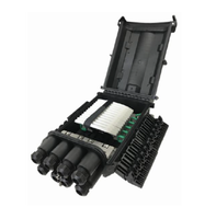 Boîtier optique étanche IP68 de haute qualité, boîtier de distribution de fibres optiques 288 cœurs