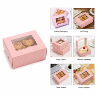 Boîte à biscuits en carton pliable XJY, emballage personnalisé, impression personnalisée, boîte à gâteaux pour fête, dessert, livraison