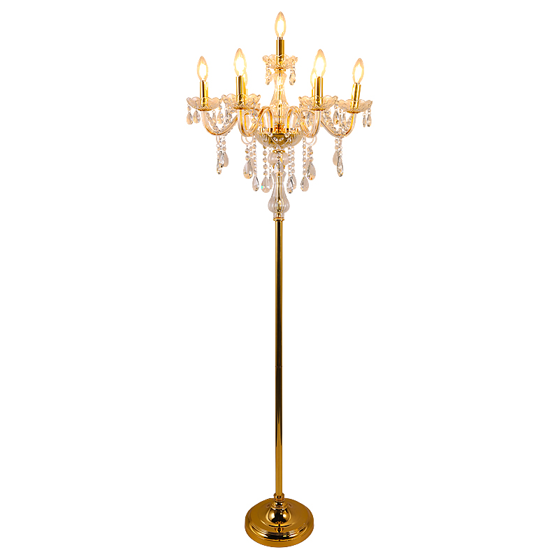 modern gold chandelier