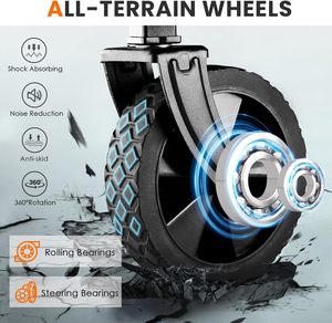 En çok satan çift katlı alüminyum mavi yardımcı vagon Pet yan cep büyük kapasiteli futbol ekipmanları katlanır vagon OEM - Product Image 4