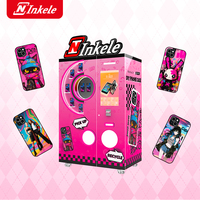 Imprimante UV professionnelle automatique pour l'impression de coques de téléphone portable, machine de vente automatique