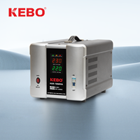 Régulateur de tension HUR-10000VA monophasé 220V AVR stabilisateur à haute efficacité pour une utilisation à domicile et au bureau large plage de tension
