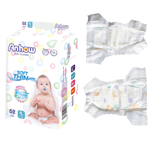 Top bán anhhow Thương hiệu Mới tùy chỉnh thực hiện không dệt Hot Bán bé tã, siêu mềm một lớp chất lượng cao dùng một lần bé tã - Product Image 3