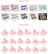 Offre Spéciale <span class=keywords><strong>de</strong></span> haute qualité <span class=keywords><strong>de</strong></span> luxe longue presse sur les ongles extra cercueil 24 pièces acrylique artificiel ABS presse sur les ongles pour <span class=keywords><strong>manucure</strong></span> - Product Image 6