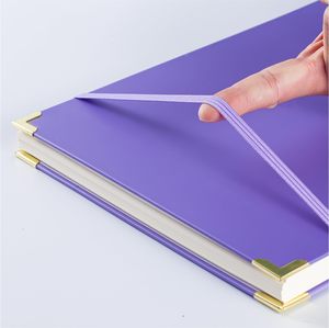 Wholesale Custom A4 A5 Coil Spiral Notebook with Pen Sleeve Office Loose-leaf BookThickened Horizontal Line Student <strong>Notepad</strong> - Product Image 4