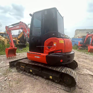 Mini excavateur kx155-5 d'occasion de 5 tonnes à vendre Pelles sur chenilles Kubota U55 KX155 en stock - Product Image 2