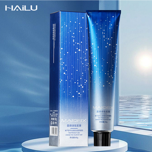 <span class=keywords><strong>Tinte</strong></span> para el Cabello Hailu Blue Sky Care Dye Pro, Grado Premium, Permanente, en Crema, Fórmula <span class=keywords><strong>Vegetal</strong></span>/Natural, Resistente al Agua, Sin Manchas, 100 ml - Product Image 1