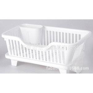 Plastic Double Layer Dish Rack With Stand Square L Size <b>For</b> <b>Kitchen</b> <b>Storage</b> Mold Injection Molding - Product Image 2