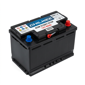 Batería de <span class=keywords><strong>Coche</strong></span> Global Mf Din <span class=keywords><strong>75</strong></span> 12v 75ah Amp Smf, Batería para Auto de 100 Ah - Product Image 1