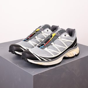 รองเท้าผ้าใบผู้ชายผู้หญิงแบบผูกเชือกสำหรับทุกสภาพพื้นผิว |   ดีไซน์ย้อนยุคสำหรับการวิ่งเทรลและการเดินแบบสบายๆ |   น้ำหนักเบา ทนทาน ใช้งานได้ทุกสภาพอากาศ - Product Image 1