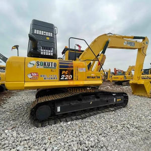 Excavadora sobre orugas usada Komatsu Pc220 de segunda mano, excavadora Komatsu Min PC200/PC220LC de segunda mano, excavadora PC200/Pc220, PC220LC de 1/2" - Product Image 1