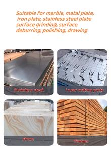 เครื่องขัดสายพานเปียกขนาด 600 มม. สำหรับงานโลหะ เช่น ขัดลบคม ขัดคราบเหล็ก ปรับขนาด ขัดขอบโค้ง และขัดผิว - Product Image 3