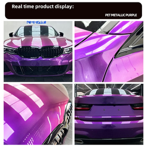 Pellicola di protezione autorigenerante Ultra lucida in PVC con pellicola in vinile Super brillante Color Color happing viola Color Diamond <span class=keywords><strong>Wrap</strong></span> - Product Image 2