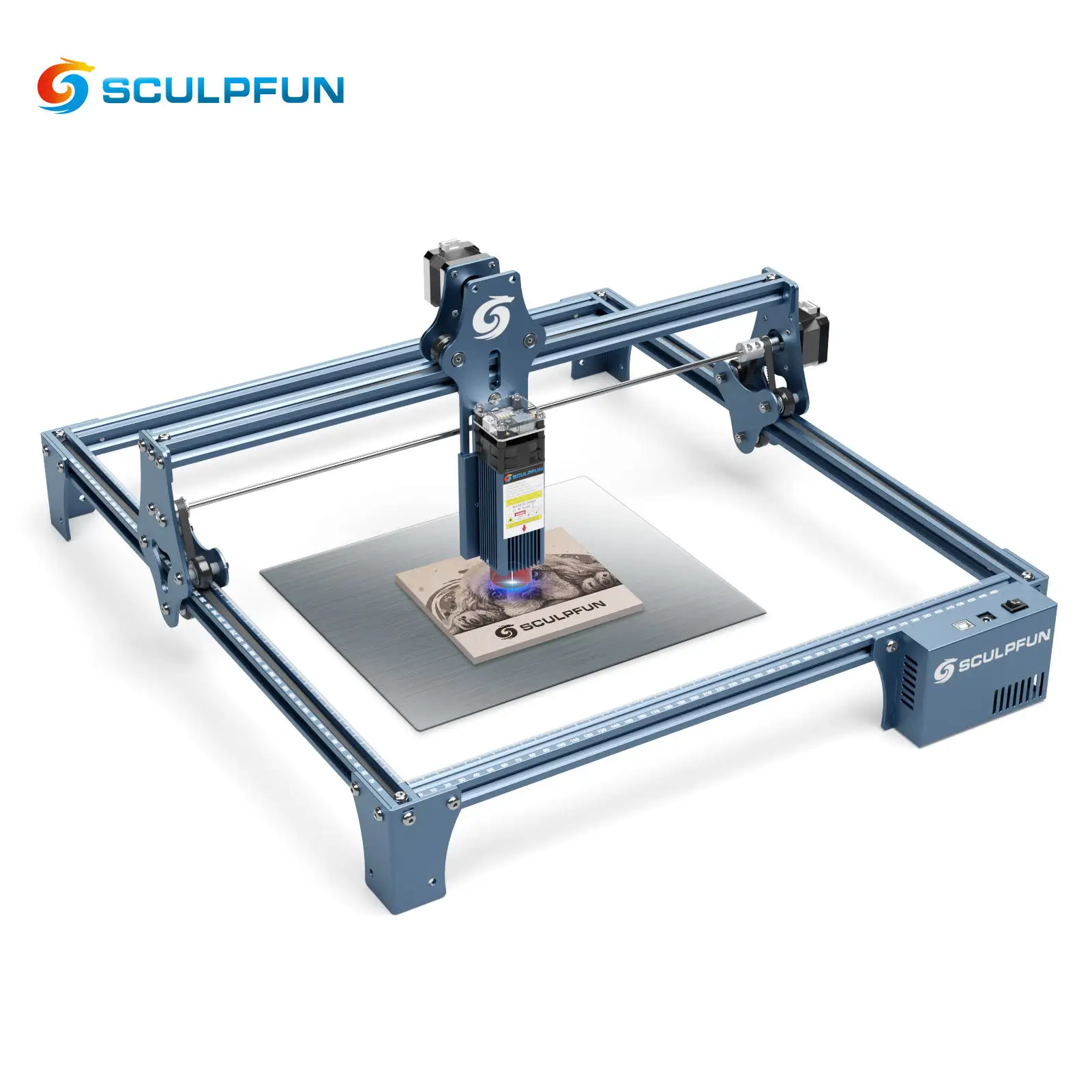 SCULPFUN S9 Handicraft Gift Laser Engraving Auto Cutting Machine 90W mini Laser Marking Machine