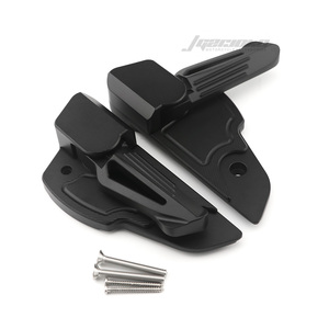 Poggiapiedi Moto Passeggero Posteriore Pedale Pieghevole Accessorio Scooter Pedane per Vespa Primavera Sprint 150 - Product Image 4