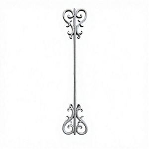 Reja de Ventana Moderna de Hierro Fundido, Decoración de Balcón, Valla de Seguridad para el Hogar, Acabado Altamente Pulido, Resistente al Agua y al Óxido, Arquitectónica - Product Image 1