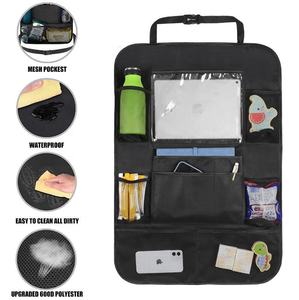 Organizador de Asiento de Coche de Fieltro, Organizador de Asiento Trasero de Poliéster, Plegable, Impermeable, con Múltiples Bolsillos, Contenedor de Almacenamiento para Asiento, Caja Colgante - Product Image 4