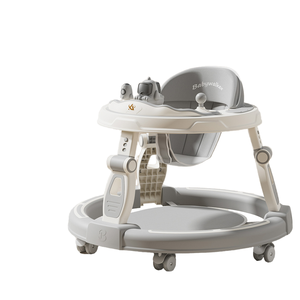 Andador <span class=keywords><strong>de</strong></span> bebé <span class=keywords><strong>de</strong></span> música <span class=keywords><strong>de</strong></span> altura ajustable con manillar <span class=keywords><strong>de</strong></span> asiento <span class=keywords><strong>de</strong></span> ruedas - Product Image 1