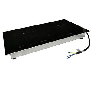 Nouvelle conception de cuisinière à induction électrique à 2 foyers, 4000W, plaque de cuisson à induction 220-280V, deux brûleurs, plaque de cuisson à induction - Product Image 1