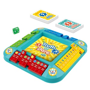 Juego <span class=keywords><strong>de</strong></span> mesa <span class=keywords><strong>de</strong></span> <span class=keywords><strong>verdad</strong></span> o reto, juego <span class=keywords><strong>de</strong></span> fiesta para niños, juguete educativo <span class=keywords><strong>de</strong></span> entrenamiento <span class=keywords><strong>de</strong></span> enfoque, juego <span class=keywords><strong>de</strong></span> mesa interactivo para padres e hijos - Product Image 1