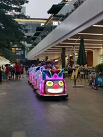 Train sans rails pour enfants, fabricant de trains électriques d'intérieur et d'extérieur, pour les centres commerciaux, les parcs d'attractions et les touristes, MILI