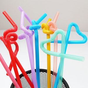 Dùng Một Lần Pp Nhựa Rơm Mà<span class=keywords><strong>u</strong></span> Ống Trà Sữa <span class=keywords><strong>U</strong></span>ống Trẻ Em <span class=keywords><strong>U</strong></span>ống Nước Hình Dạng Nghệ Thuật Rơm - Product Image 3