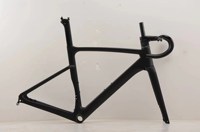 Hot Road Bike 700C Marco de fibra de carbono Freno de disco Super Light Racing Bicycle Frameset