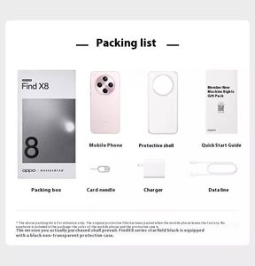 ออปโป้ไฟ X8ค้นหาสมาร์ทโฟน OCTA Core 5g พร้อมกล้อง50MP หน้าจอ AMOLED 6.59 "แบตเตอรี่5630mAh 80W ชาร์จเร็ว cdma/lte - Product Image 5