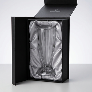 Vaso Transparente Acanalado y Grueso, Diseño Moderno, Apto para Alimentos, Apto para Lavavajillas, Vaso con Pedestal para Fiestas y Bares - Product Image 6