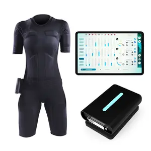 Kit de gymnastique EMS individuels, stimulateur électrique musculaire, combinaison d'entraînement du corps