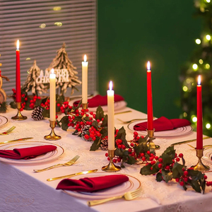 Semplice candelabro europeo ornamenti <span class=keywords><strong>natalizi</strong></span> san valentino a lume di candela cena atmosfera candelabro decorazione di nozze - Product Image 2