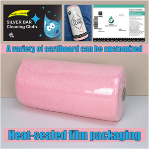 Asciugamano in <span class=keywords><strong>Microfibra</strong></span> Ecologico <span class=keywords><strong>Antibatterico</strong></span>, Rotolo Strappabile, Riutilizzabile e Assorbente per Pulizie - Product Image 2