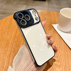 เคสโทรศัพท์มือถือแบบใสพร้อมขาตั้งสำหรับ iPhone 17 Air 16 15 Pro Max  ฝาหลัง TPU PC ชุบเคลือบ ป้องกันเลนส์กล้อง - Product Image 3