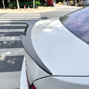 Bmw 5 Series F10 Rear Wing Spoiler Piano <b>Black</b> Carbon Fiber Texture ABS Material <b>Trunk</b> Lip 2011 2017 - Product Image 3