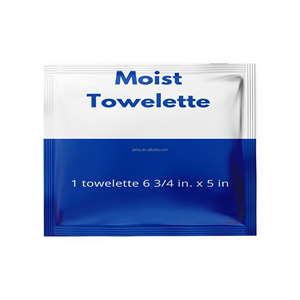 Lingettes à <span class=keywords><strong>main</strong></span> enveloppées individuellement, avec logo, 50 pièces - Product Image 2