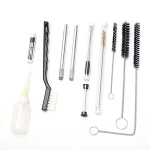 Juego de cepillos de limpieza con cerdas de nailon y mango de alambre de hierro, herramienta multifuncional para limpieza de tuberías para uso mecánico GK17 - Product Image 4