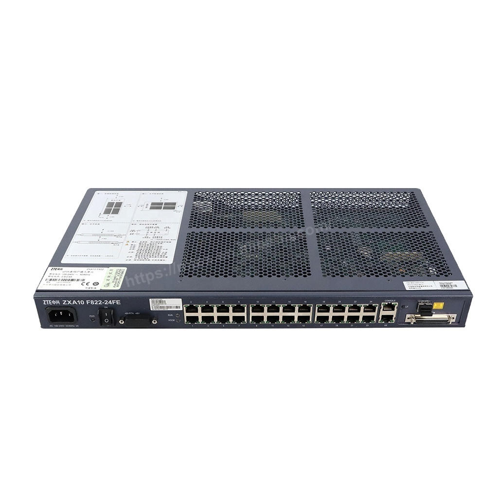 ZTE ZXA10 F822 GPON ONU - 24 Port Voice & Data Solution