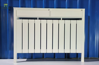 Cache-radiateur moderne avec 2 tiroirs, fonction de rangement, style européen, pour appartements modernes