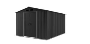 <span class=keywords><strong>Abri</strong></span> <span class=keywords><strong>de</strong></span> <span class=keywords><strong>jardin</strong></span> <span class=keywords><strong>à</strong></span> panneaux en acier facile <span class=keywords><strong>à</strong></span> assembler avec base, kit d'outils, maison <span class=keywords><strong>de</strong></span> stockage avec <span class=keywords><strong>toit</strong></span> <span class=keywords><strong>plat</strong></span> et doubles portes coulissantes - Product Image 3