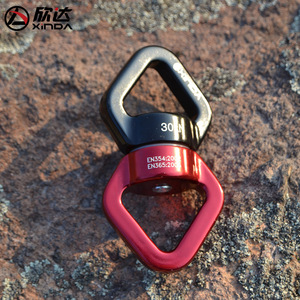 ข้อต่อหมุนสำหรับปีนเขา Xinda Climbing Swivel Connector 30Kn สำหรับเชือกใช้งานกลางแจ้ง - Product Image 3