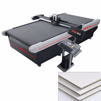 Plotter de Corte CNC Multifunción RUK, Cortadora Automática de Cama Plana para Papel, Cartón y Láminas de Adhesivos